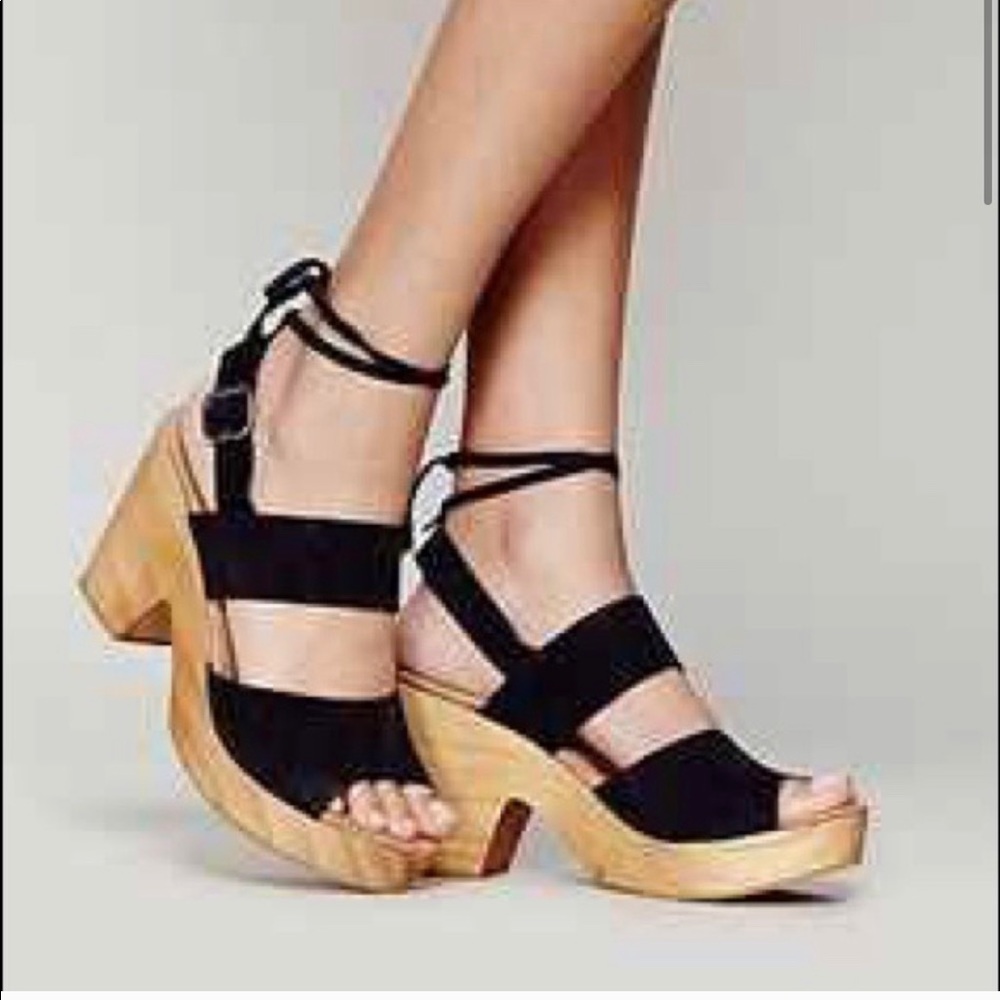 Free People Dover Suede Clog